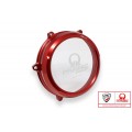 CNC Racing PRAMAC RACING LIMITED EDITION Clear Wet Clutch Cover for the Ducati Panigale 1299/1199/959  Superleggera (and 899 too with modification)